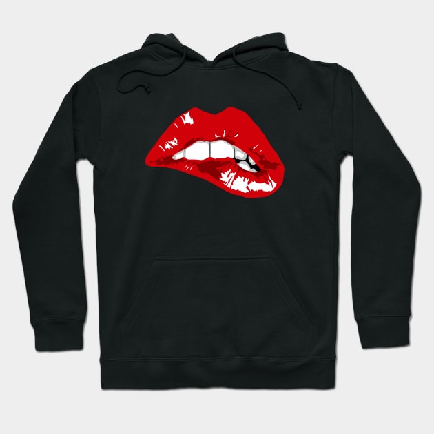 KISS LIPS Hoodie by AMOS_STUDIO